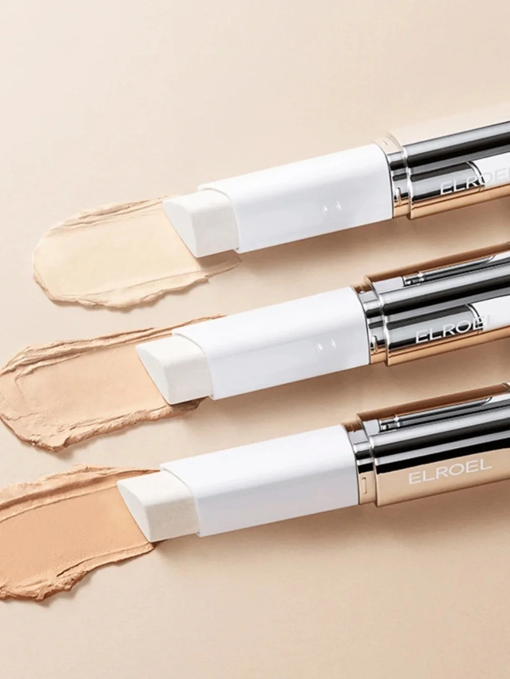 ELROEL Blanc Cover Cream Stick V Foundation In 203 Medium 13g. Exp 11/28
